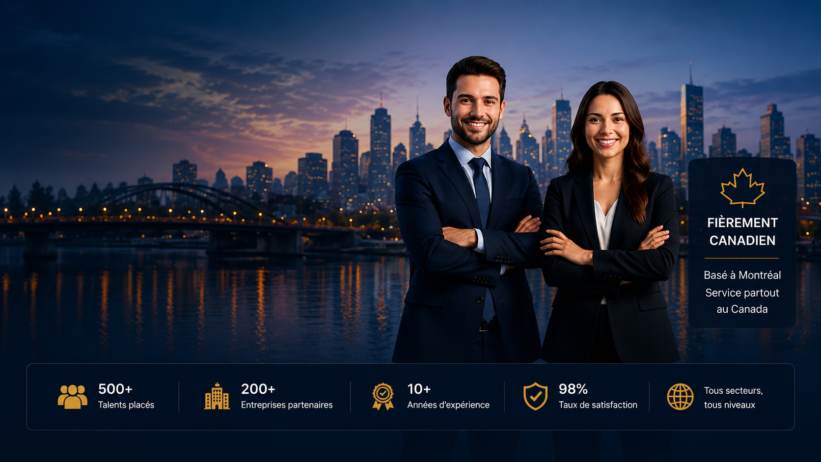   CONNECTER LES TALENTS, PROPULSER LES ENTREPRISES, BÂTIR L’AVENIR.  